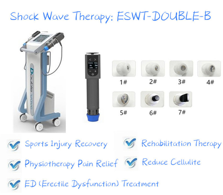 Le punte acustiche della macchina 7 di terapia di Shockwave fanno soffrire la gestione Jumper Knee