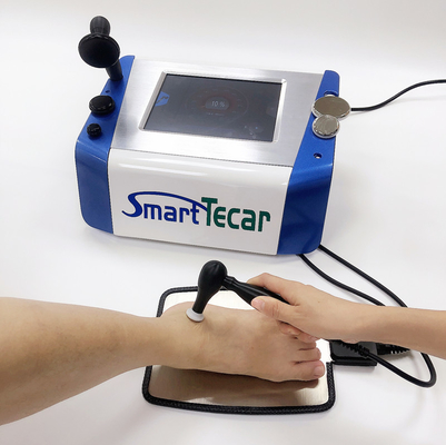 Doppia alta Prower 300W Tecar macchina di diatermia a 10,4 pollici di terapia di Chanel 300KHZ 450KMZ