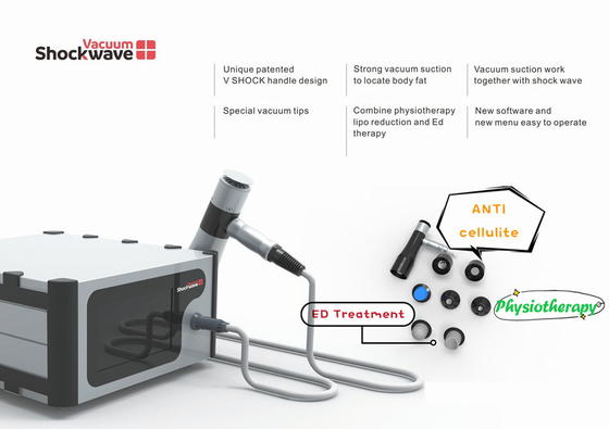 Le celluliti di vuoto dell'onda di urto riducono la macchina per la terapia di Phsio