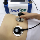 La doppia attrezzatura della diatermia di microonda della macchina di diatermia di terapia di Tecar della maniglia di 80mm la rf Tecar per il muscolo si rilassa