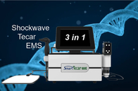 Il portatile 3 in 1 macchina di terapia di Tecar con Shockwave SME per sollievo dal dolore, corpo che modella, riduce l'allungamento, effetto delle celluliti