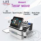 Lesione di sport della macchina di terapia di Smart Tecar della macchina di terapia di ED Shockwave