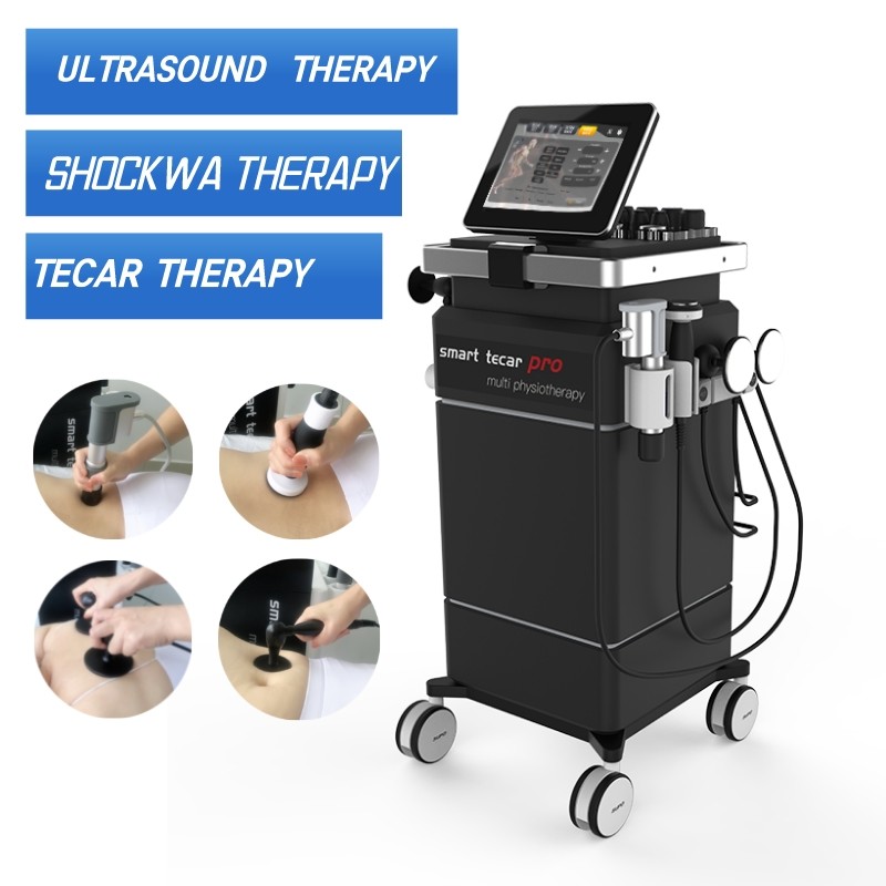 Smart Tecar Pro Diatermia Tecar Therapy ESWT Macchina per Fisioterapia ad Onde d'Urto e Ultrasuoni per Fascia e Dolori Corporei