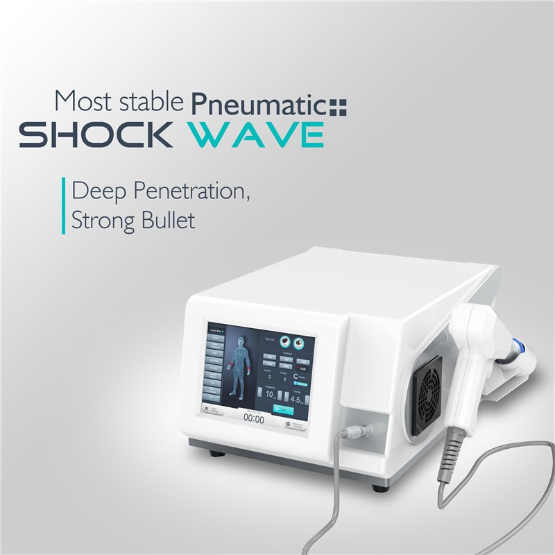 Macchina/clinica portatili di sollievo dal dolore di terapia dell'onda di urto di pressione d'aria della macchina di terapia di pressione d'aria la nuove usa Shockwave