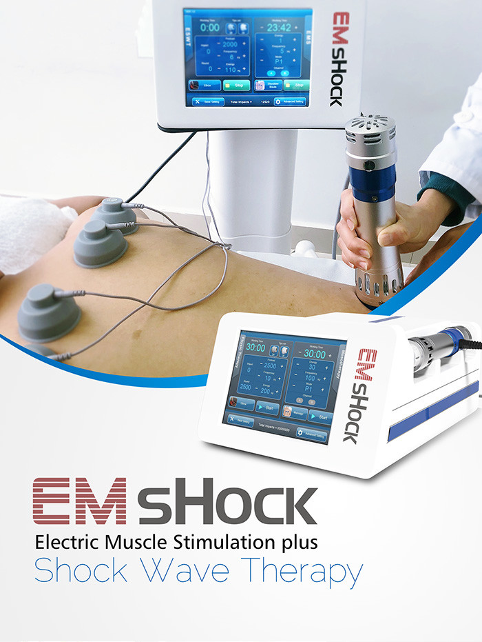 Stimolazione di brillamento del muscolo di terapia di EWST della macchina della pietra elettromagnetica di Shockwave